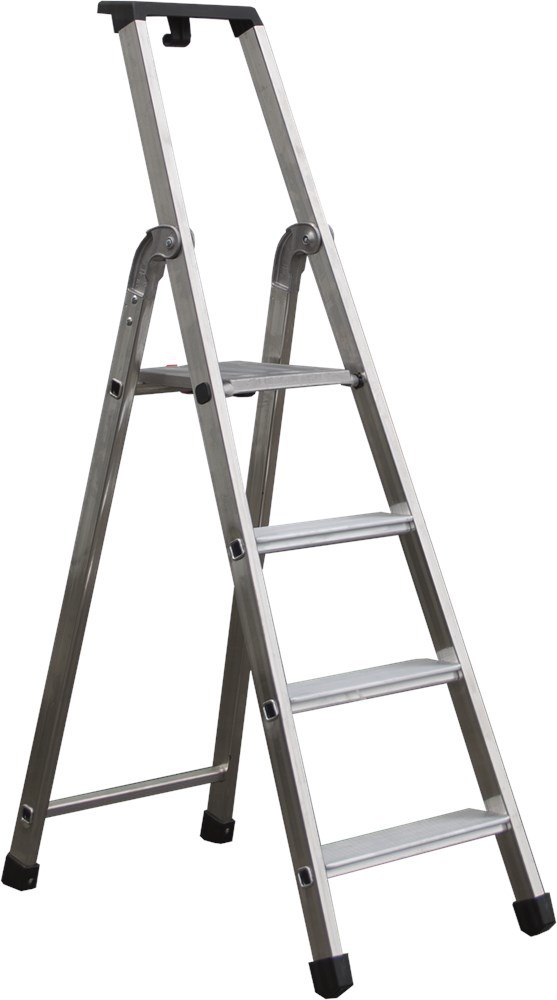 plateautrap aluminium ongecoat kelfort