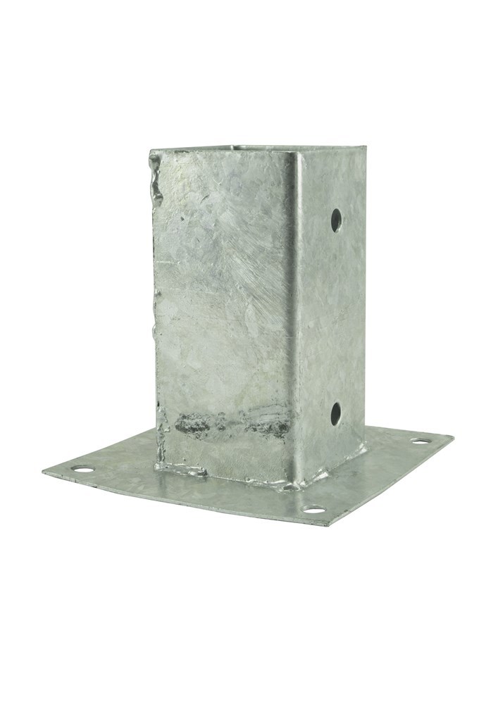 paalhouder op plaat thvz