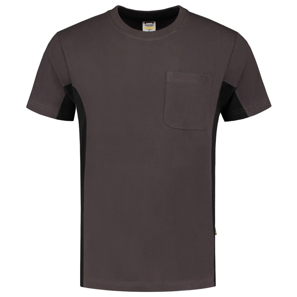 T-shirt bicolor borstzak tricorp-3