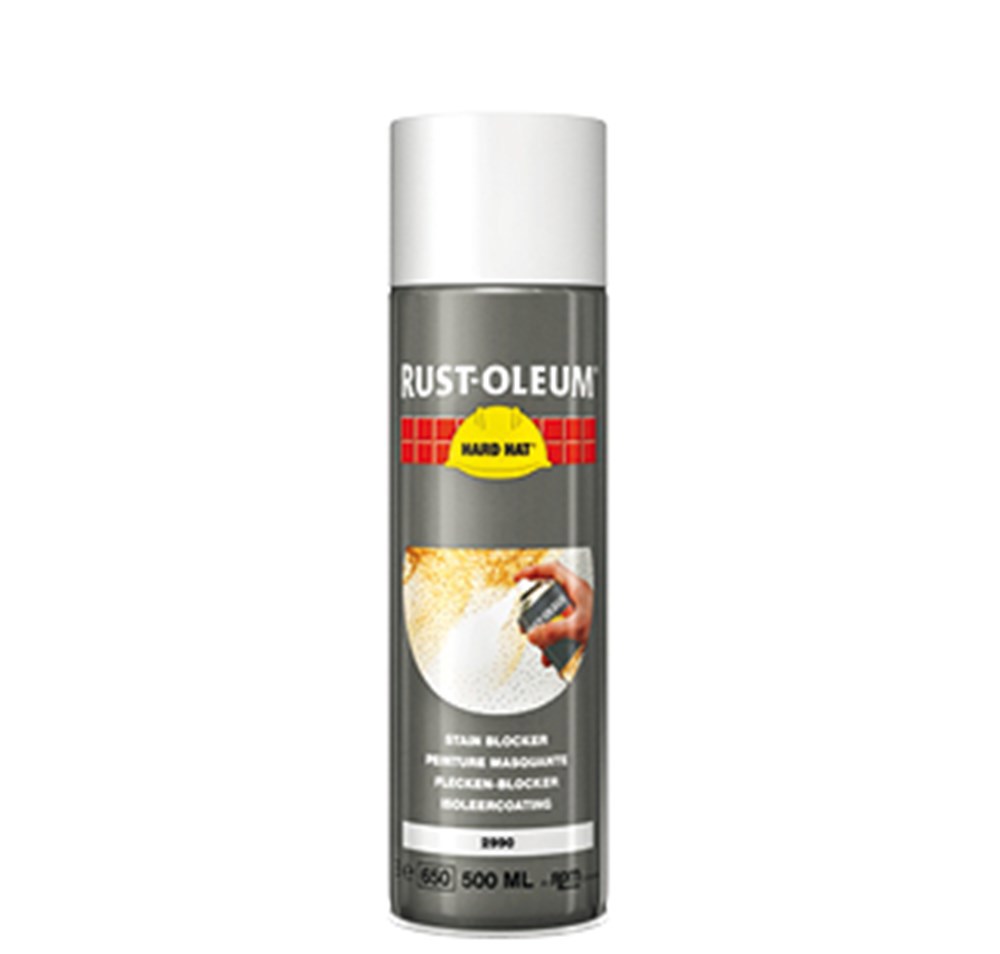 isoleerspray hardhat wit