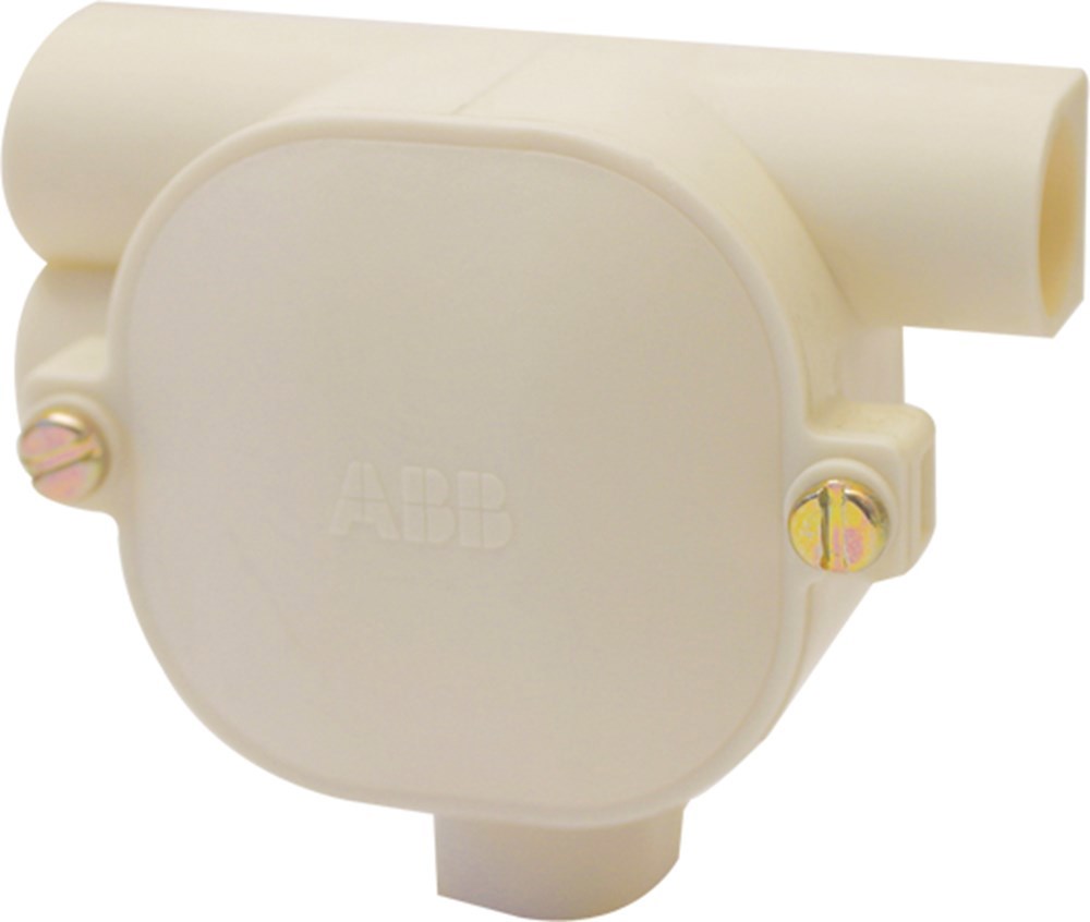 lasdoos top-T-doos dubbel pvc abb