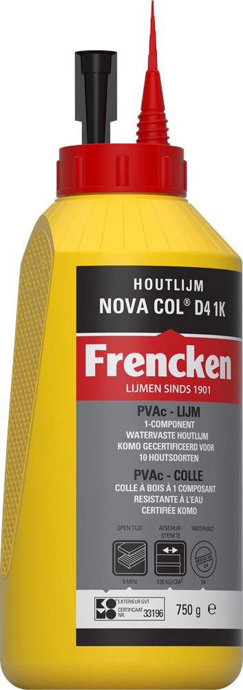 houtlijm watervast frencken
