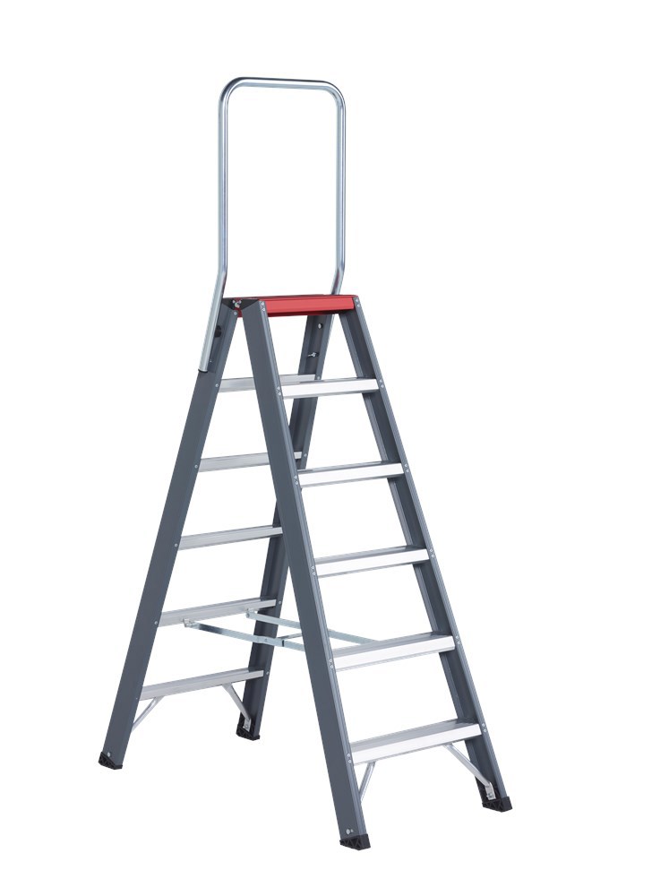 dubbele trap aluminium gecoat altrex