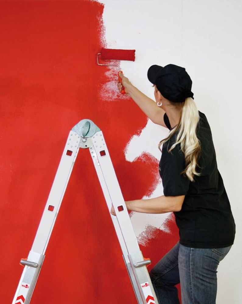 vouwladder telescoop alu.ongecoat waku-8