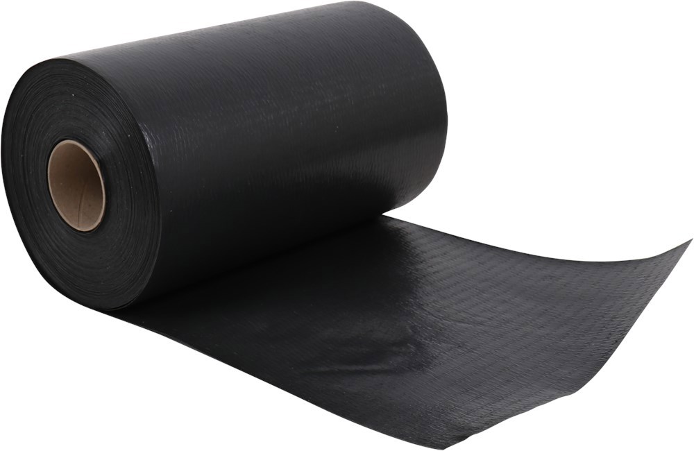 dpc folie gewafeld zwart kelfort