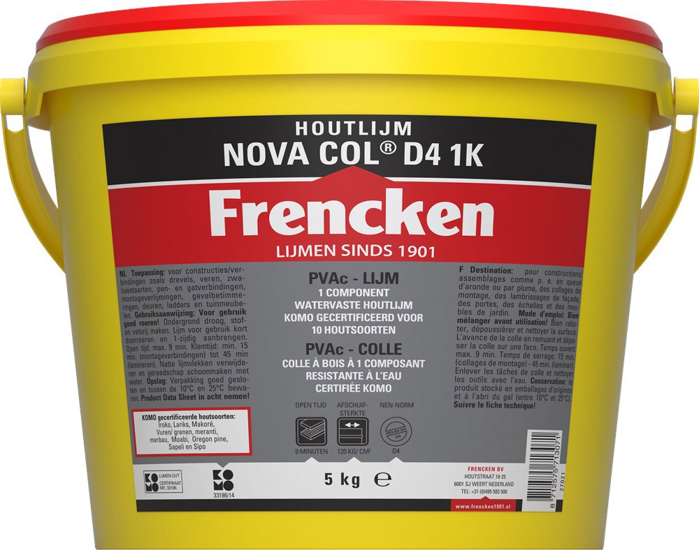 houtlijm watervast frencken