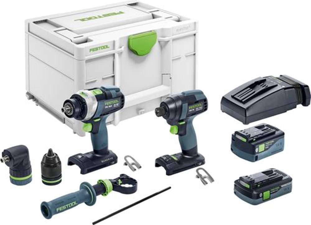 accu combiset festool 5.0/4.0Ah/18.0V