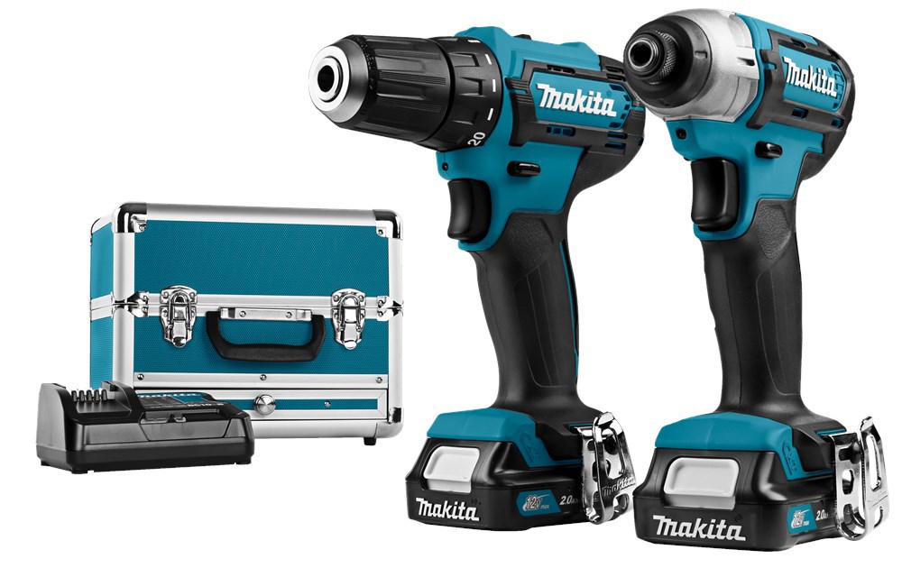 accu combiset makita 2.0Ah/12.0V