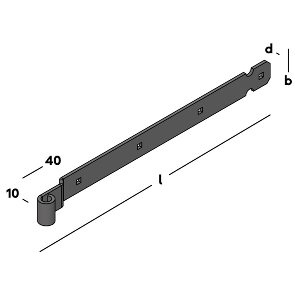 heng voor vlakwerk zwart epz-3