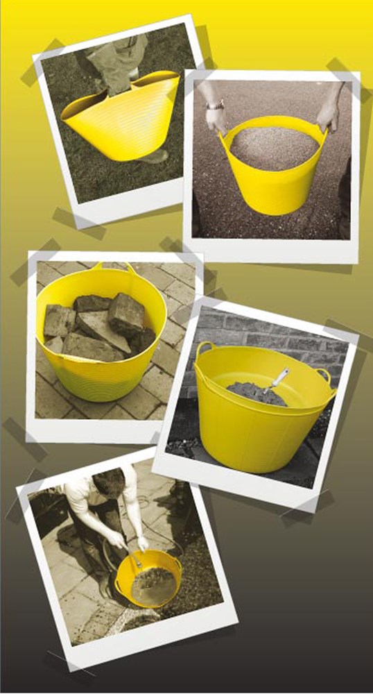 multidraagmand kunststof tubtrug